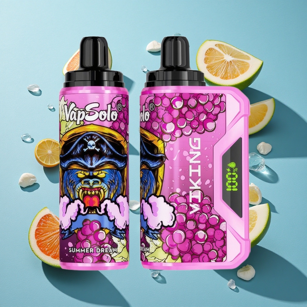 VapSolo VIKING 12000 Puffs 22ml Traum des Sommers Einweg-Vape