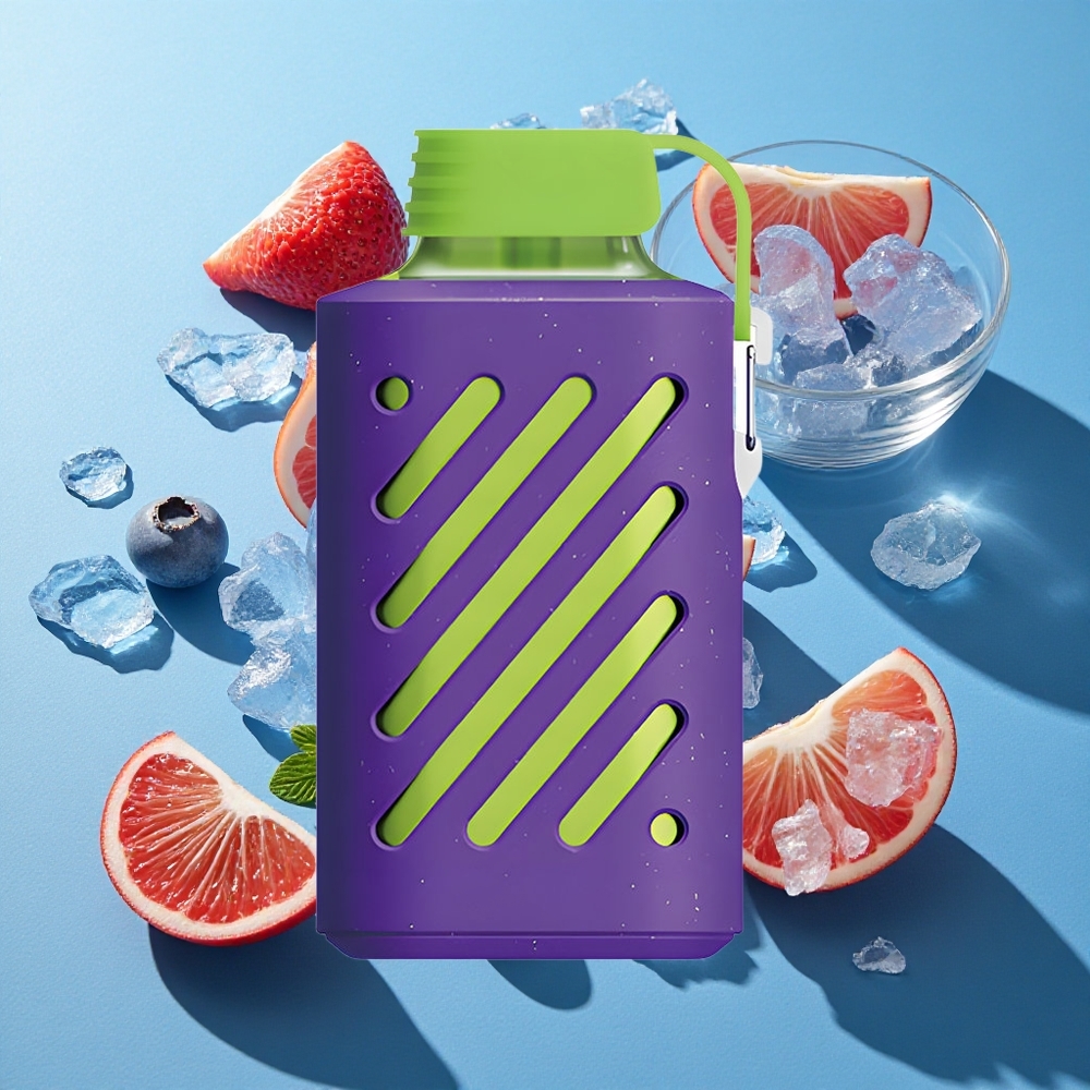 VOZOL GEAR 10000 Einweg-Vape Blaubeer-Eis mit 10000 Puffs und 20 ml E-Liquid-Kapazität