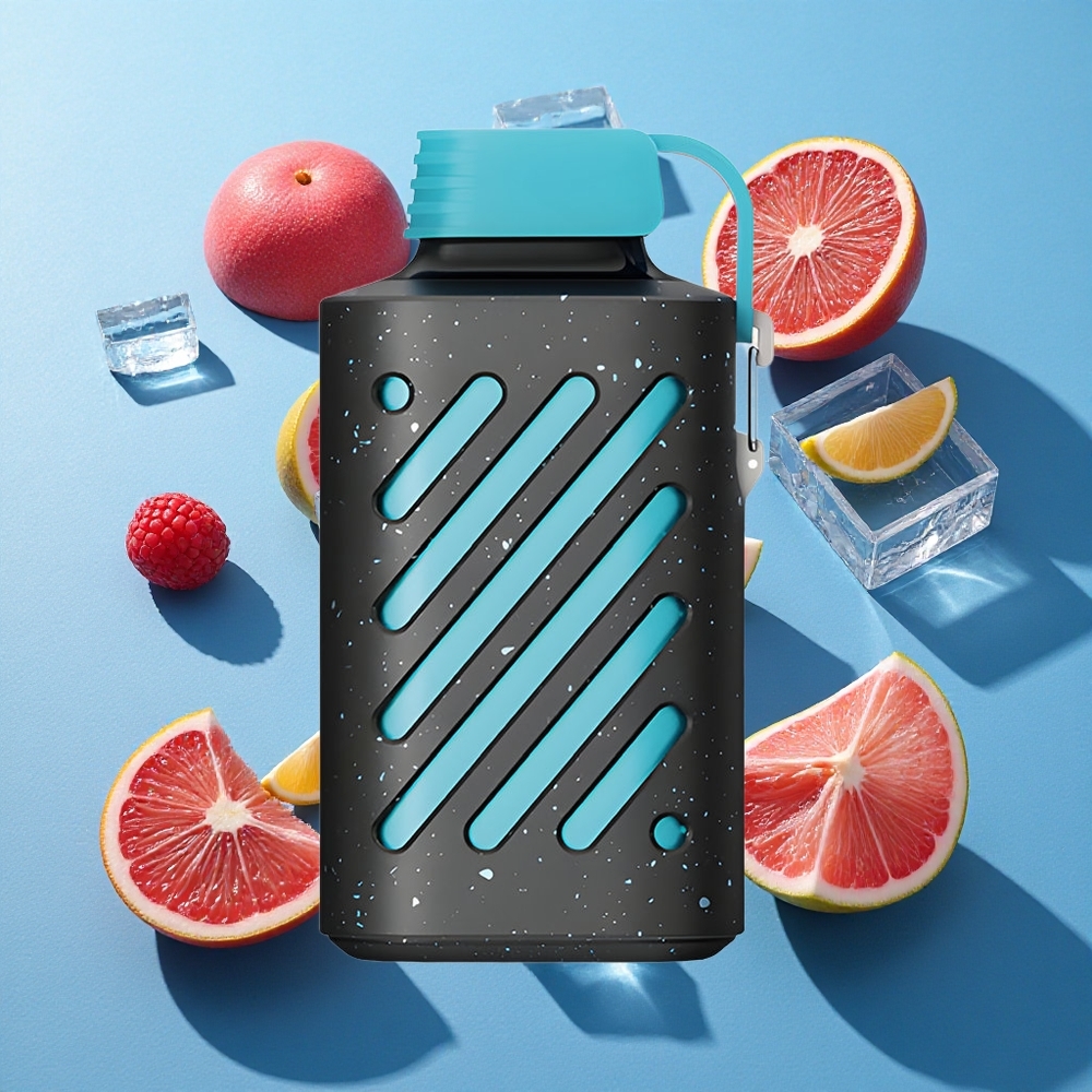 VOZOL GEAR 10000 Einweg-Vape Blaue Himbeere Eis mit 10000 Puffs und 20 ml E-Liquid-Kapazität
