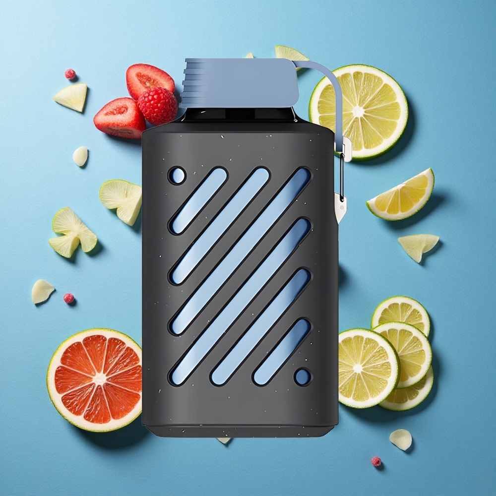 VOZOL GEAR 10000 Einweg-Vape Blaue Himbeere-Zitrone mit 10000 Puffs und 20 ml E-Liquid-Kapazität