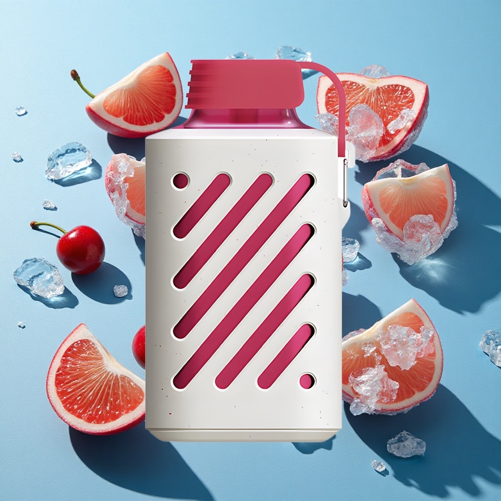 VOZOL GEAR 10000 Einweg-Vape Kirsch-Eis mit 10000 Puffs und 20 ml E-Liquid-Kapazität