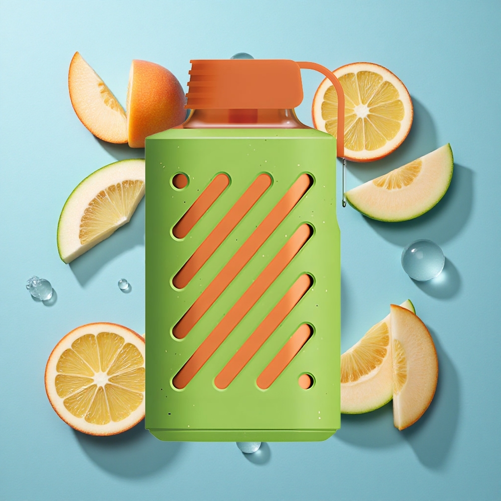 VOZOL GEAR 10000 Einweg-Vape Pfirsich Mango Wassermelone mit 10000 Puffs und 20 ml E-Liquid Kapazität