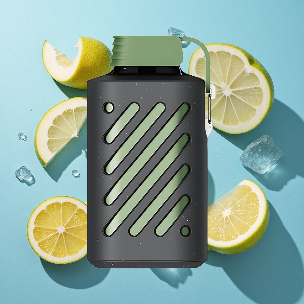 VOZOL GEAR 10000 Einweg-Vape Sauerapfel-Eis mit 10000 Puffs und 20 ml E-Liquid-Kapazität