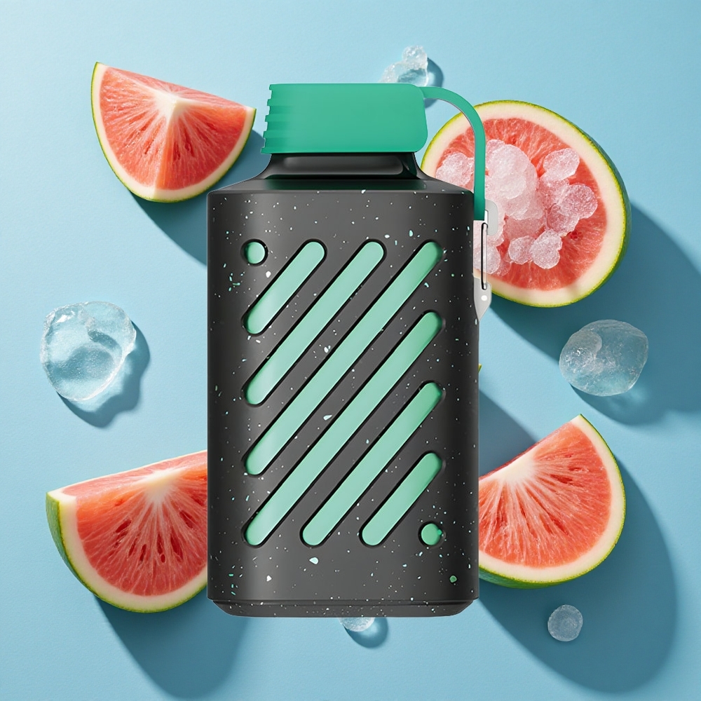 VOZOL GEAR 10000 Einweg-Vape Wassermelone Kaugummi mit 10000 Puffs und 20 ml E-Liquid-Kapazität