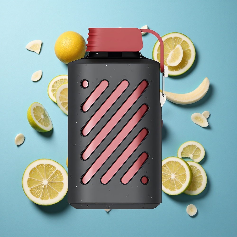 VOZOL GEAR 10000 Wegwerf-Vape Drachenfrucht Banane Kirsche mit 10000 Puffs und 20 ml E-Liquid-Kapazität