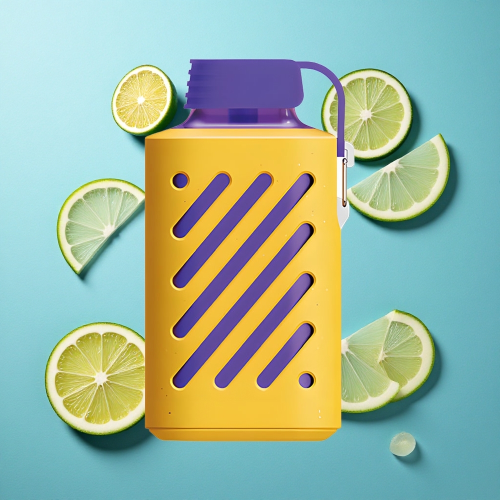 VOZOL GEAR 10000 Wegwerf-Vape Zitrone Limette mit 10000 Puffs und 20 ml E-Liquid-Kapazität