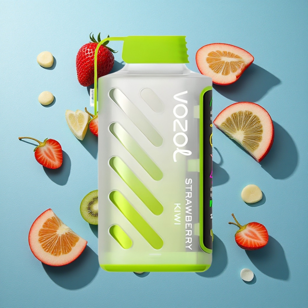 VOZOL Gear Power 20000 Puffs 20mL Erdbeere Kiwi Dual Mesh Coil