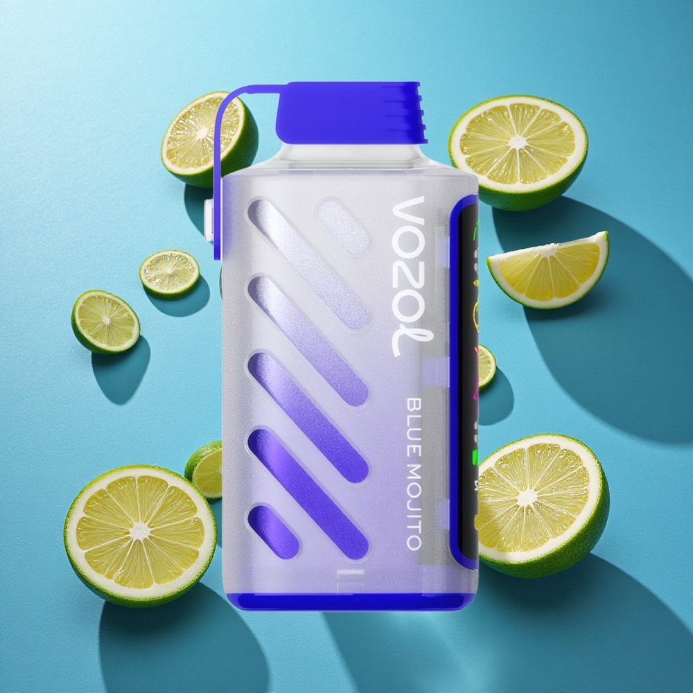 VOZOL Gear Power 20000 Puffs Dual Mesh Coil Einweg-Vape Blaue Mojito