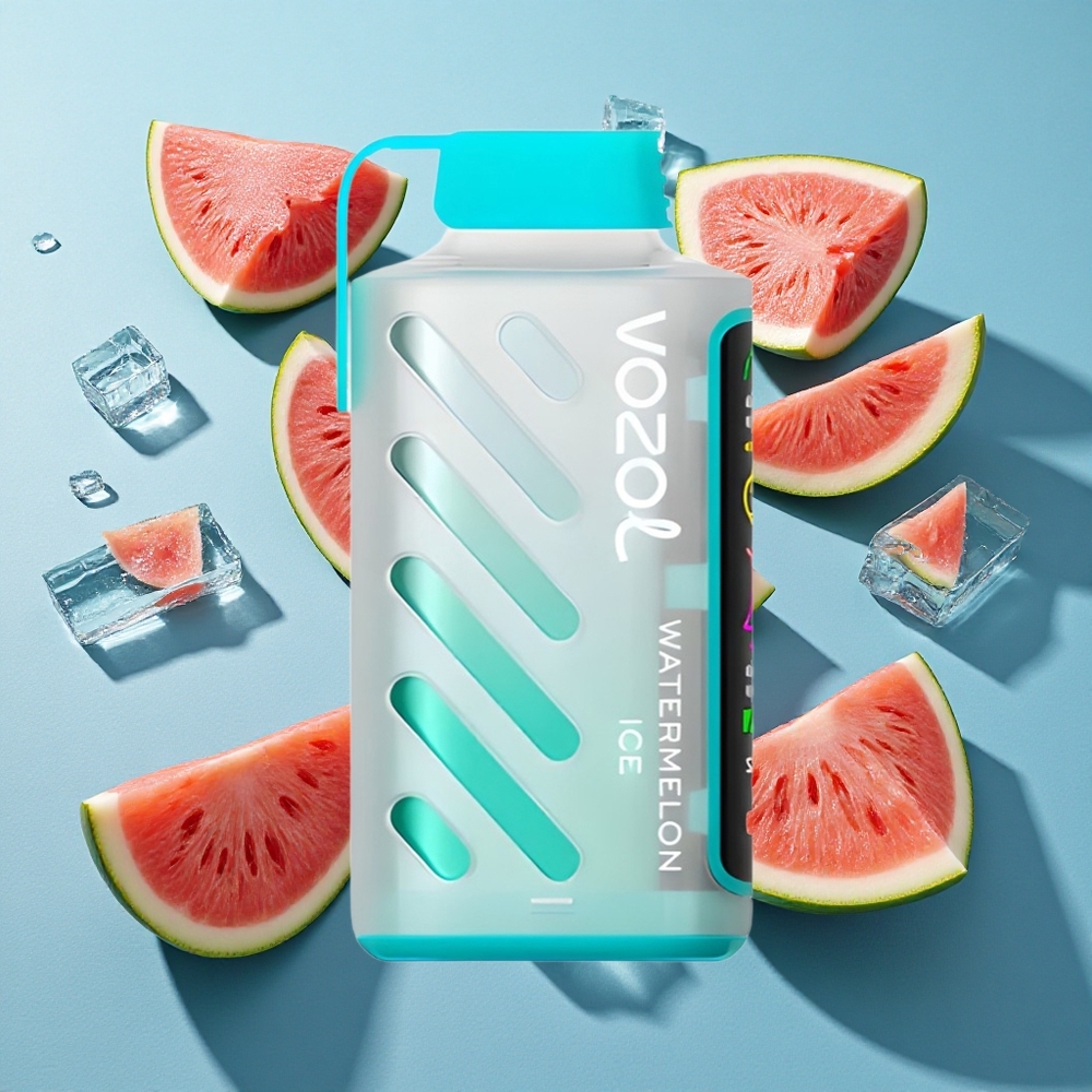 VOZOL Gear Power 20000 Puffs Einweg-Vape Wassermelone Eis mit 20mL vorgefülltem E-Liquid und Dual Mesh Coil