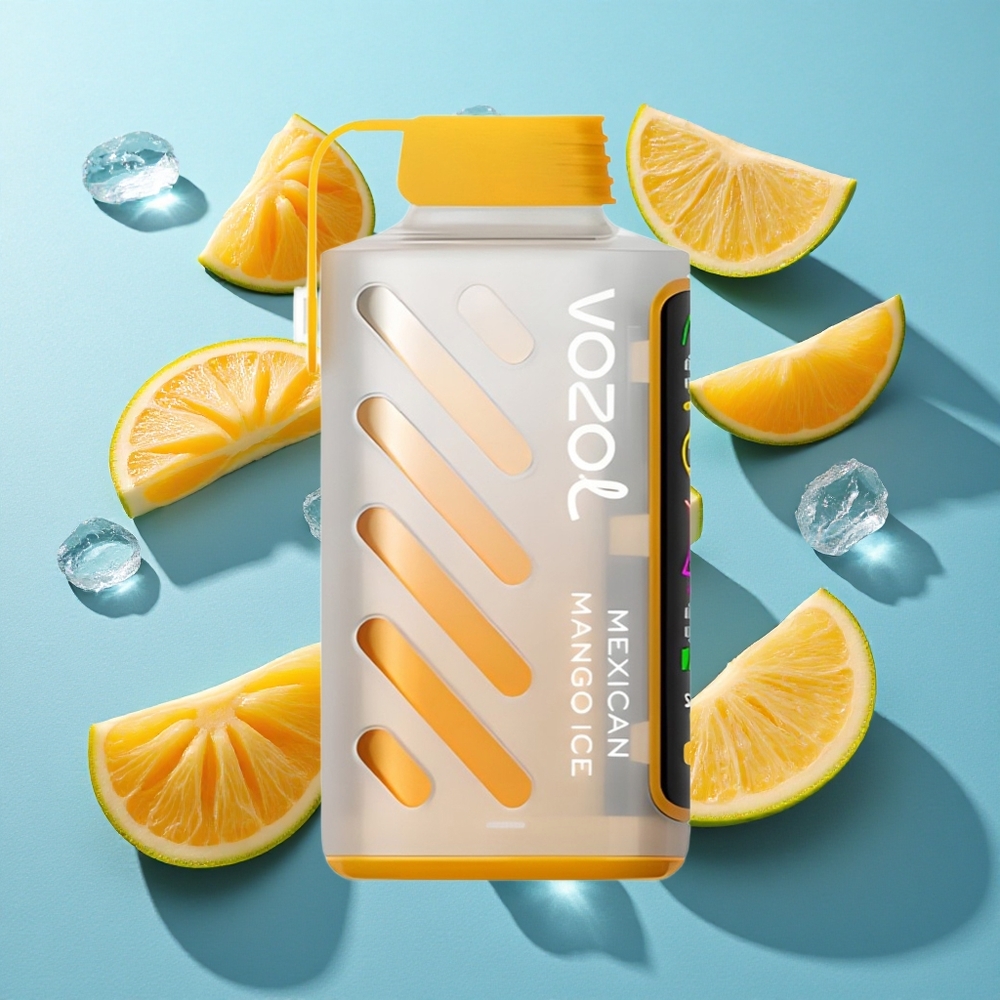 VOZOL Gear Power 20000 Puffs Mexikanisches Mango Eis mit 20mL Füllmenge und Dual-Mesh-Coil