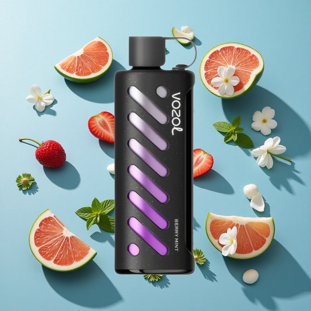 VOZOL Gear Shisha 25000 Puffs Beerenminze Dual Mesh Dual Modes