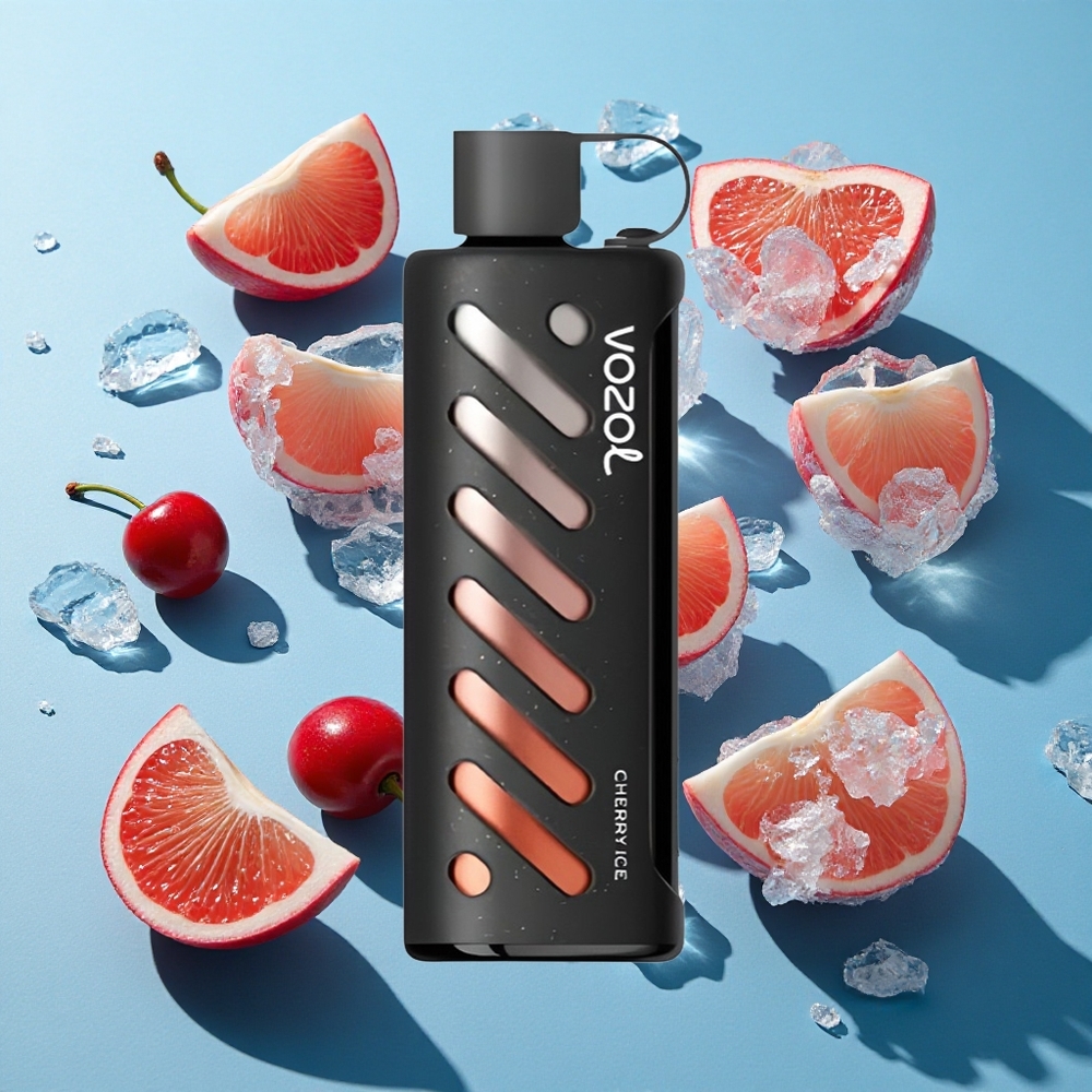 VOZOL Gear Shisha 25000 Puffs Doppel-Mesh-Technologie Kirsch-Eis