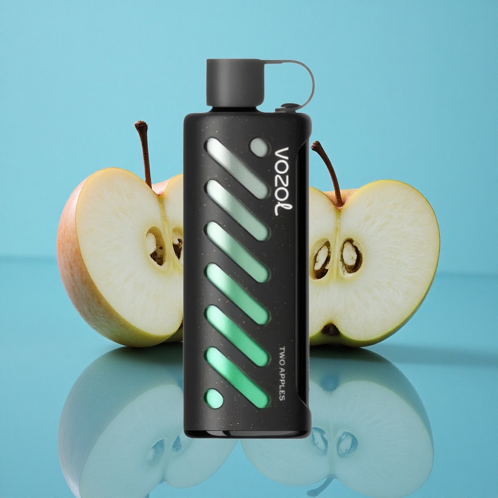 VOZOL Gear Shisha 25000 Puffs Doppelapfel Zwei Mesh-Modi 1000mAh