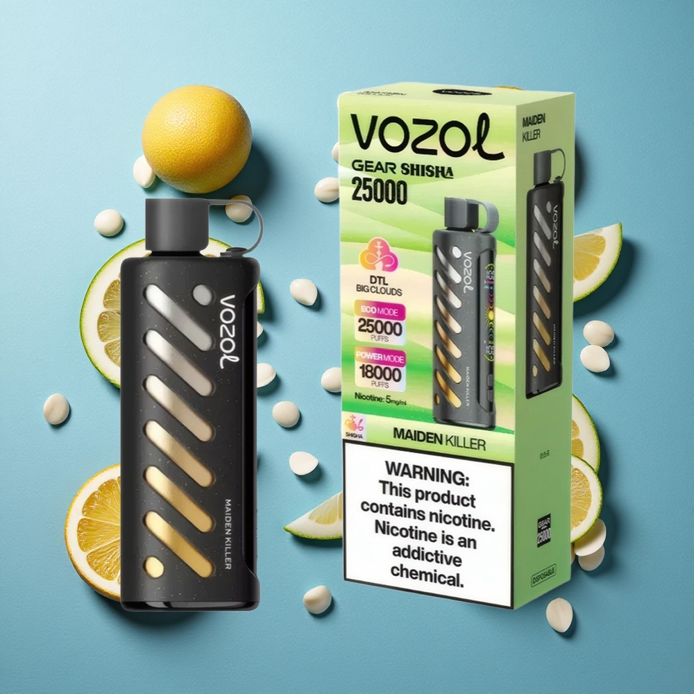 VOZOL Gear Shisha 25000 Puffs Dual Mesh Dual Modes Maiden Killer