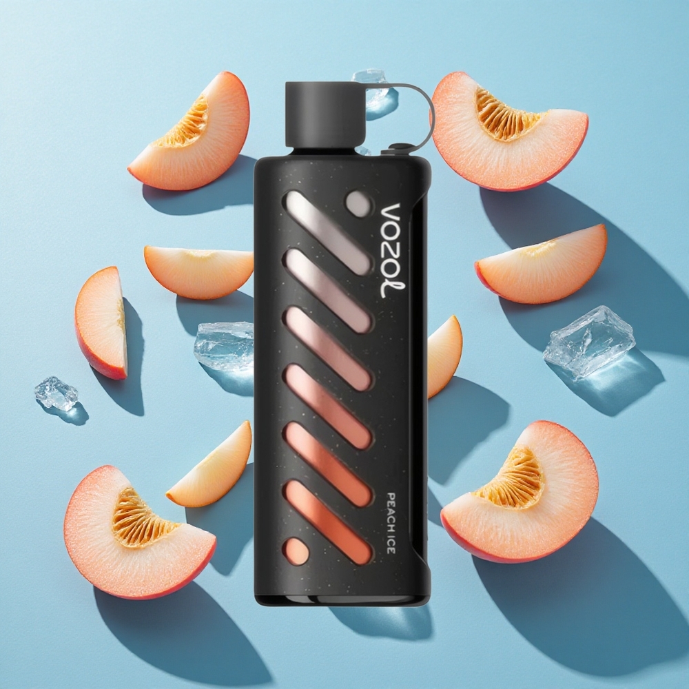 VOZOL Gear Shisha 25000 Puffs Dual Mesh Pfirsich Eis