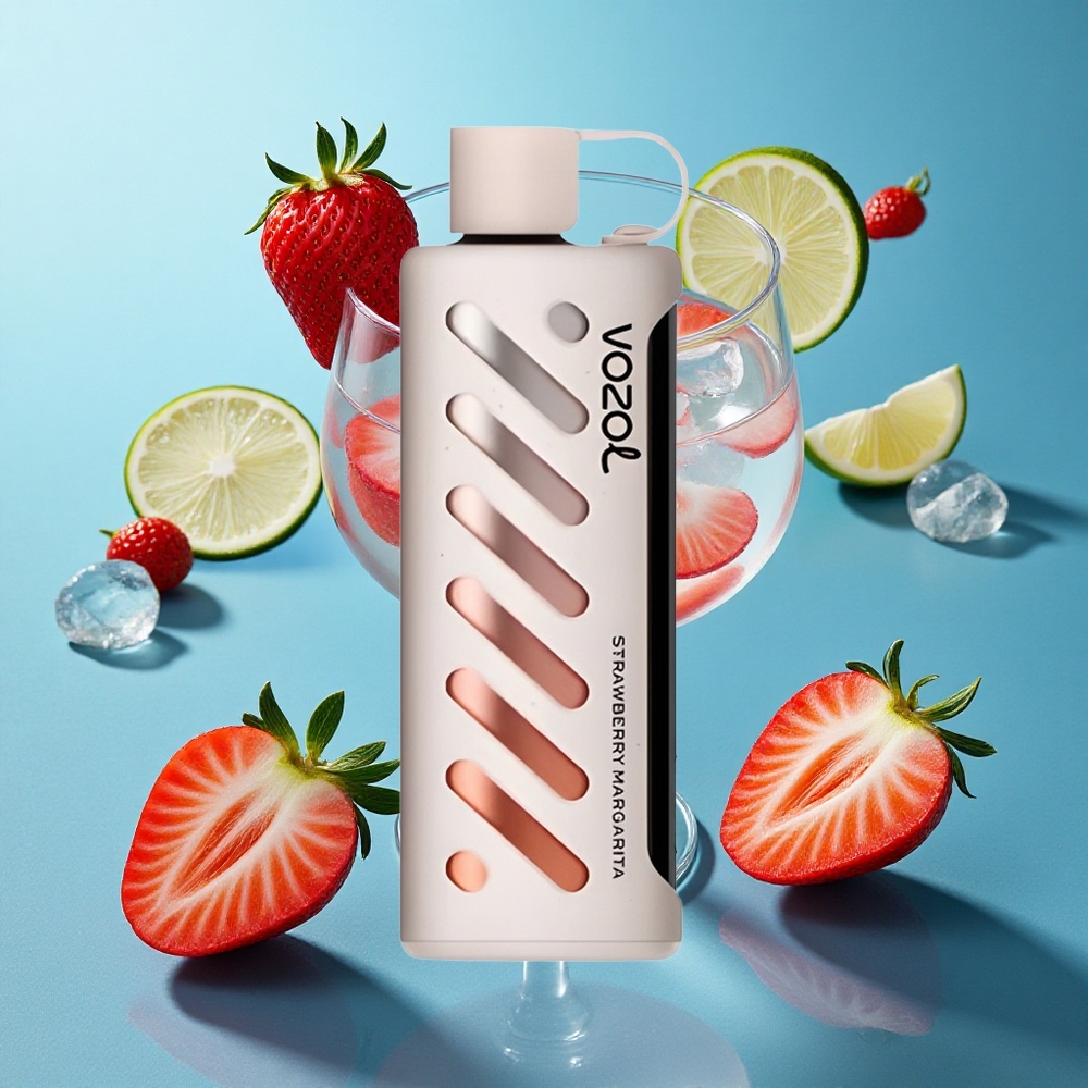 VOZOL Gear Shisha 25000 Puffs Erdbeer-Margarita mit 1000mAh Akku und Dual-Mesh-Dual-Modi