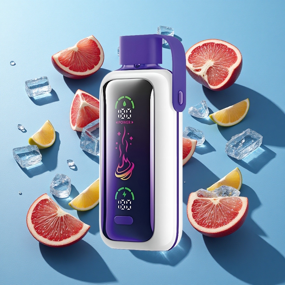 VOZOL Star 20000 Puffs Doppelmasche HD Spiegelbildschirm Einweg-Vape Eisige Traube