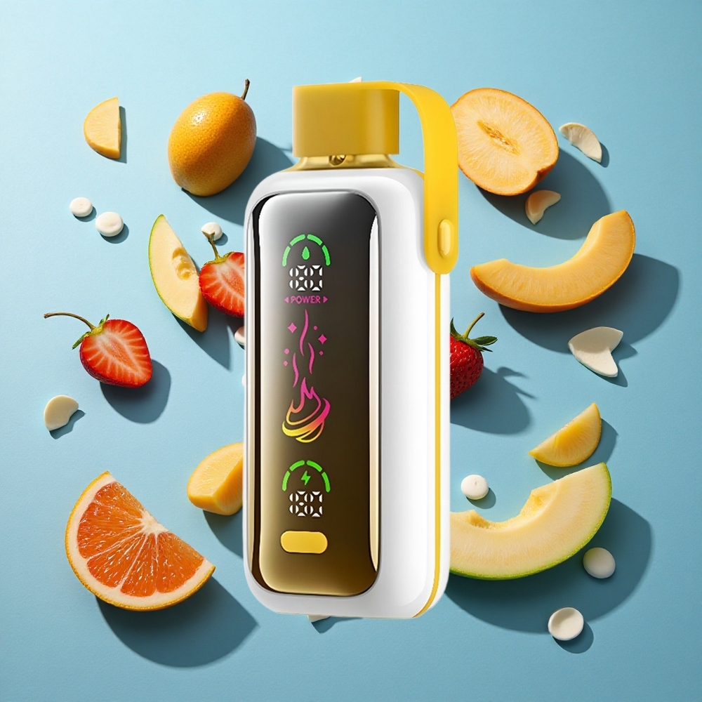 VOZOL Star 20000 Puffs Doppelmesh Erdbeer-Mango