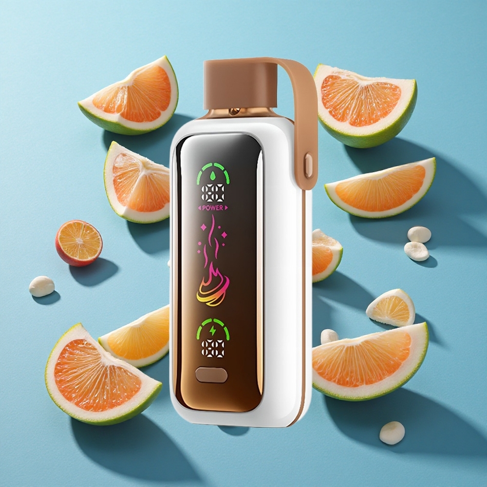 VOZOL Star 20000 Puffs Dual Mesh E-Zigarette Drachen Erdbeer-Banane