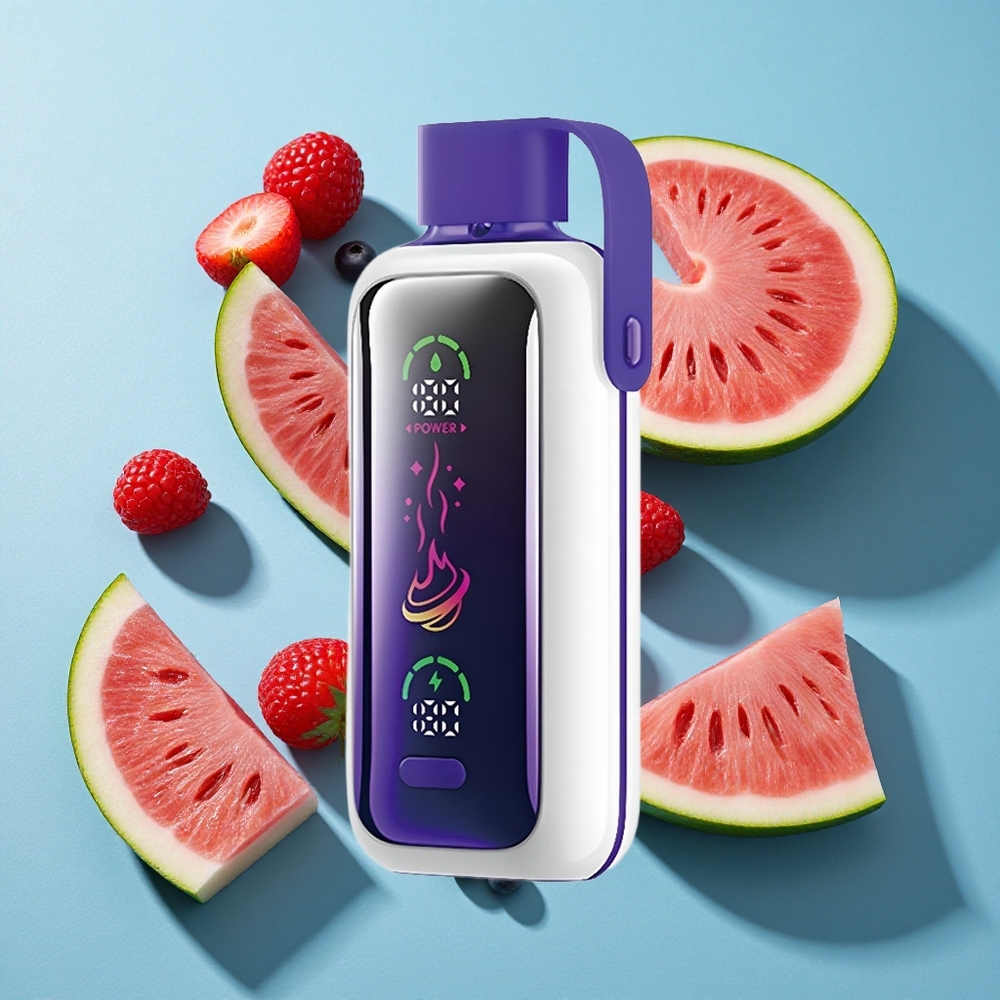 VOZOL Star 20000 Puffs Dual Mesh Himbeer Wassermelone Einweg-Vape