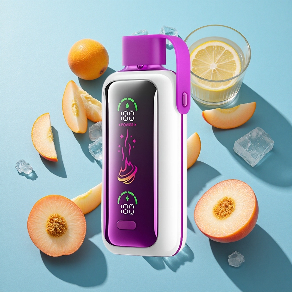 VOZOL Star 20000 Puffs Dual Mesh Pfirsich Eis