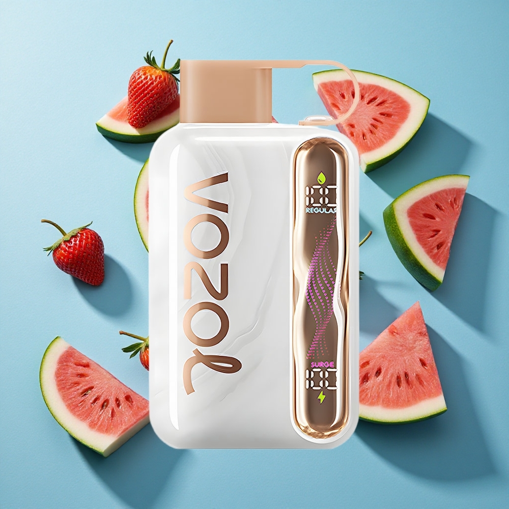 VOZOL STAR 40000 Puffs Wegwerf-Vape Erdbeer-Wassermelone mit 1000mAh Akku und Typ-C-Ladeanschluss