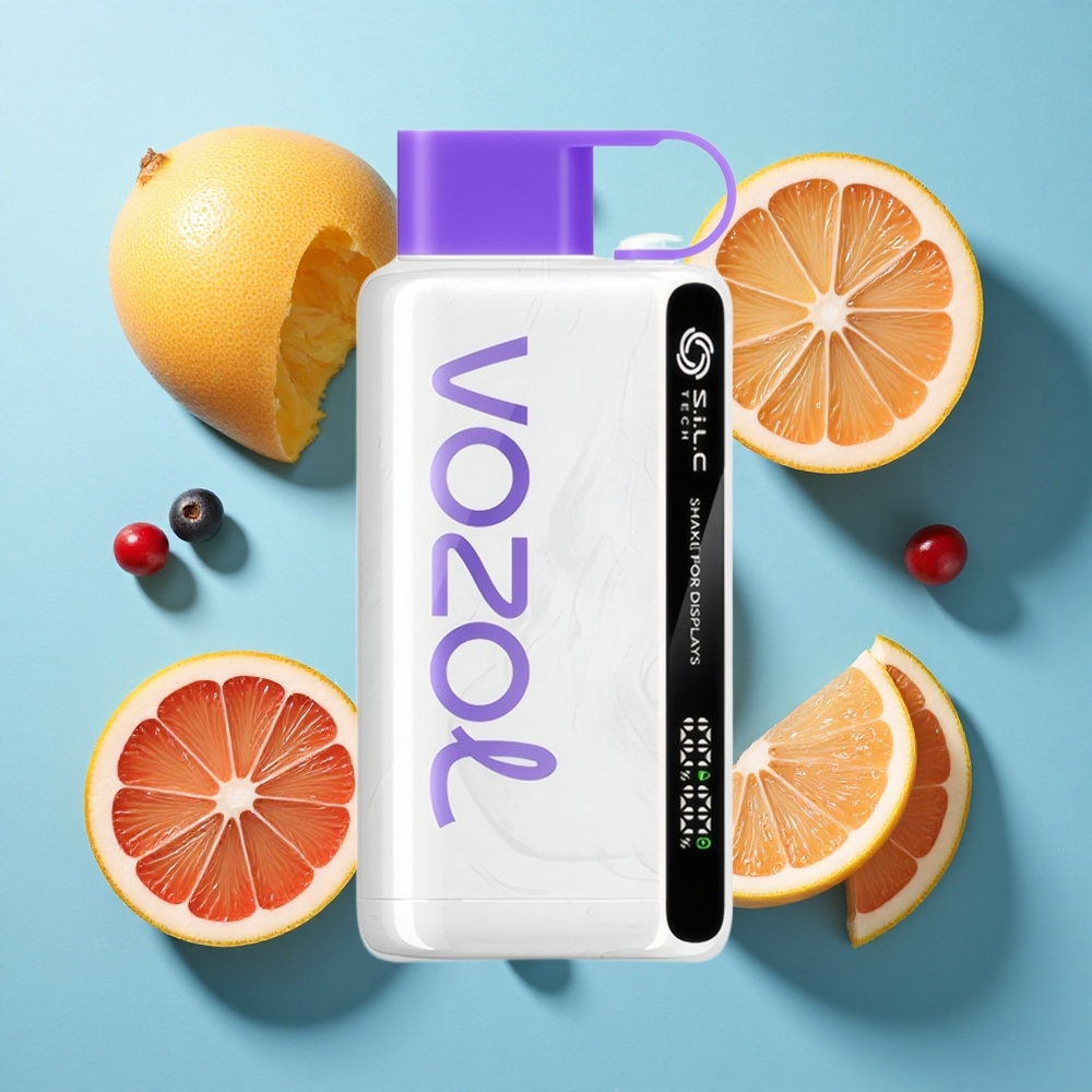 VOZOL STAR 9000/12000 Einweg-Vape Cranberry Mango Grapefruit mit 650mAh Akku und 9000/1200 Puffs