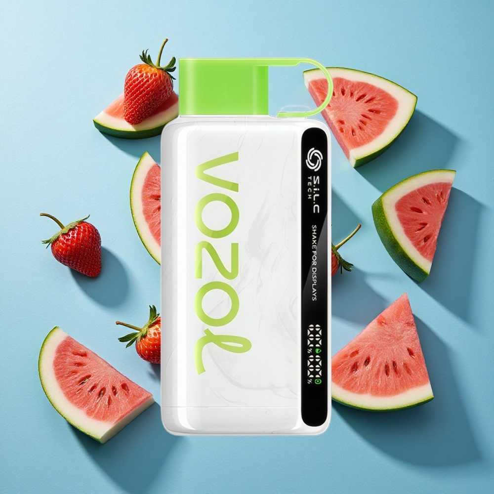 VOZOL STAR 9000/12000 Einweg-Vape Erdbeer-Wassermelone mit 650mAh Akku und bis zu 9000/1200 Puffs