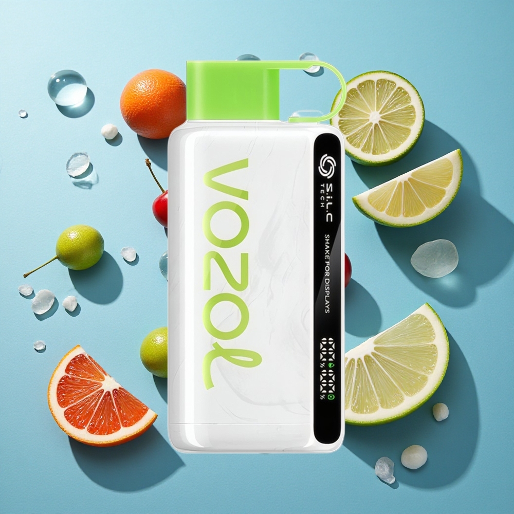 VOZOL STAR 9000/12000 Einweg-Vape Kirsch-Limette mit 650mAh Akku und 9000/12000 Puffs