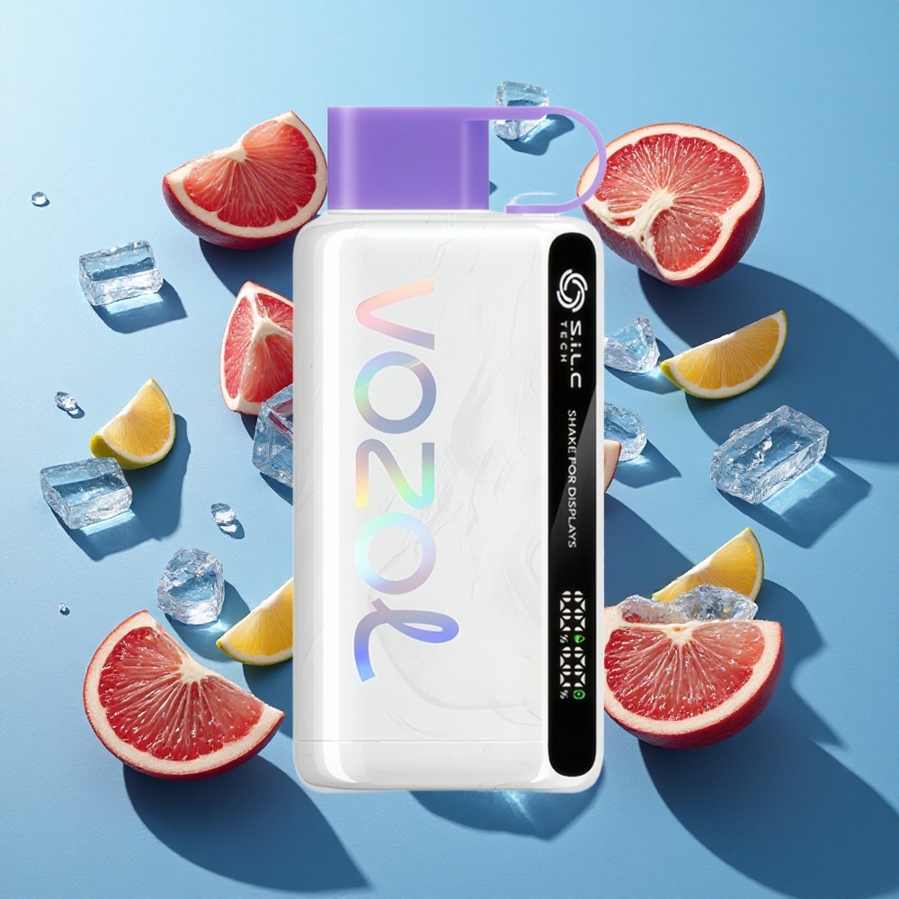 VOZOL STAR 9000/12000 Einweg-Vape Trauben-Eis mit 650mAh Akku und Mundstückschutz