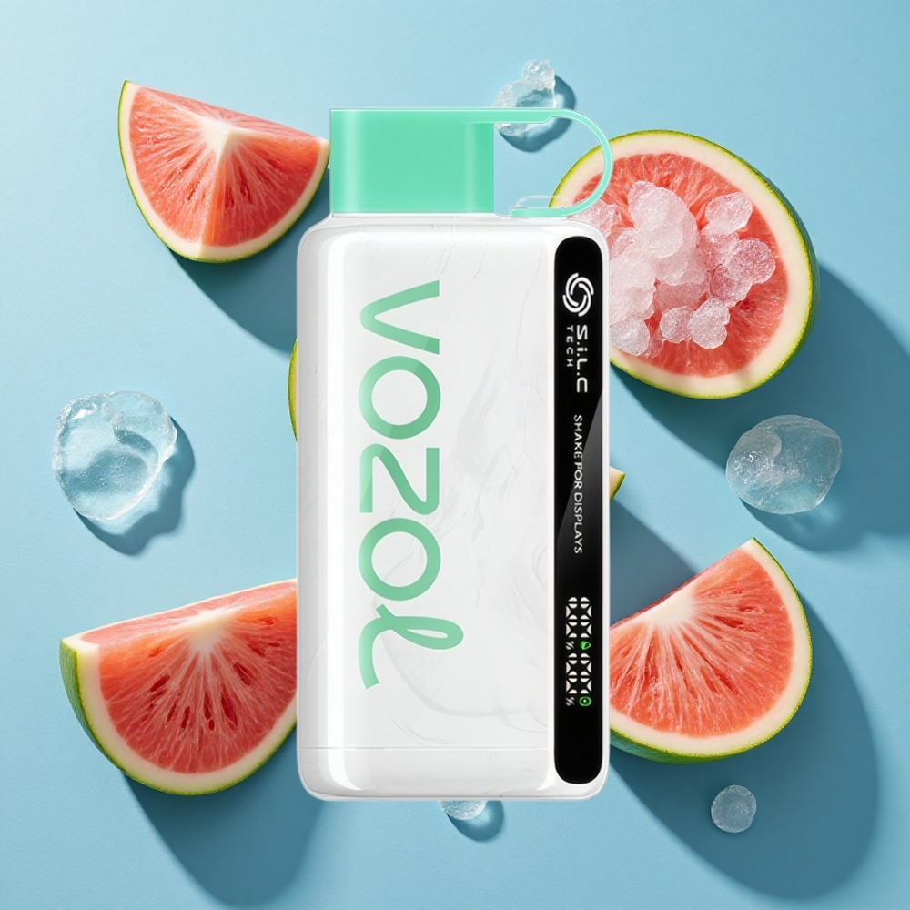 VOZOL STAR 9000/12000 Einweg-Vape Wassermelonen-Kaugummi mit 650mAh Akku und bis zu 9000/1200 Puffs