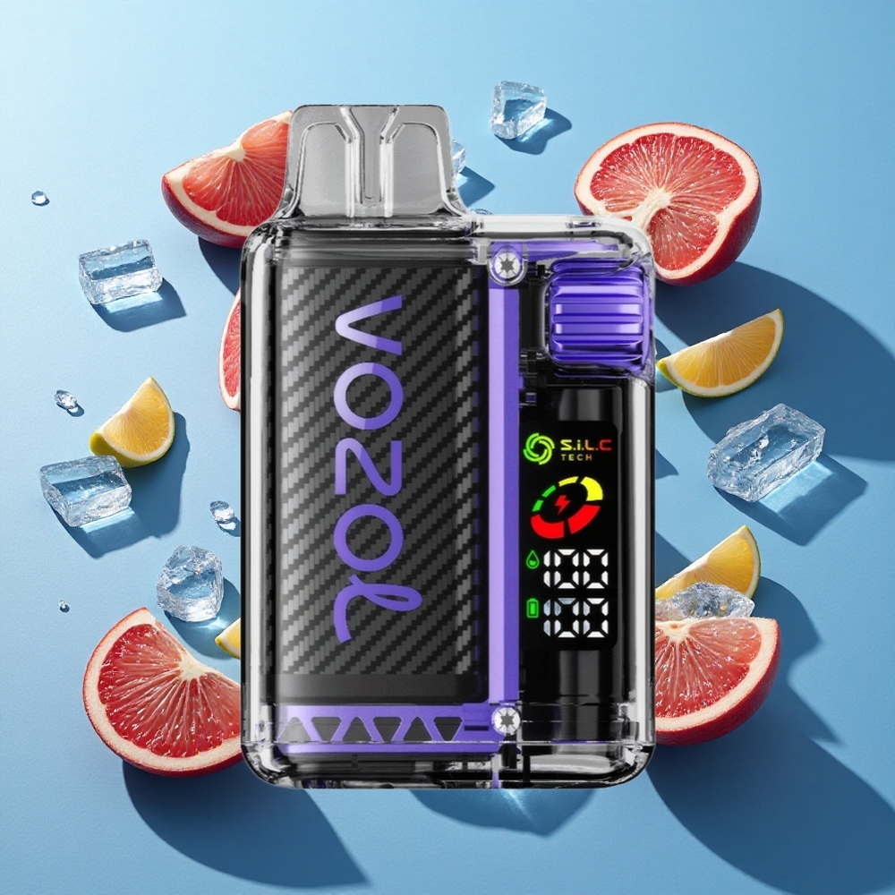 VOZOL Vista 20000 Puffs OLED Bildschirm Grape Ice Einweg-Vape