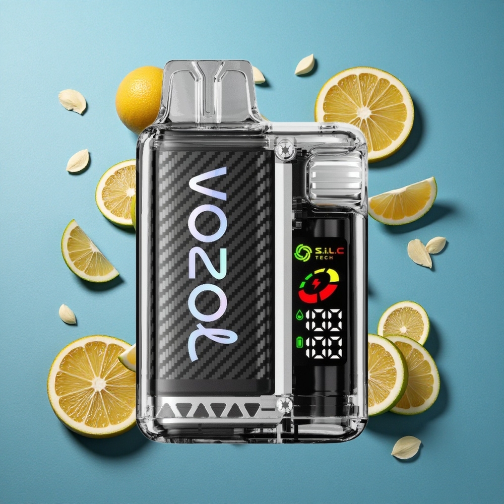 VOZOL Vista 20000 Puffs wiederverwendbares Kit Vanillecreme Tabak mit OLED-Bildschirm und 6-stufiger Watt-Ausgangsanpassung